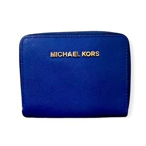 Michael Kors royal blue wallet